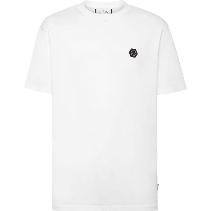 T-Shirt Ronde Hals Gothic Plein