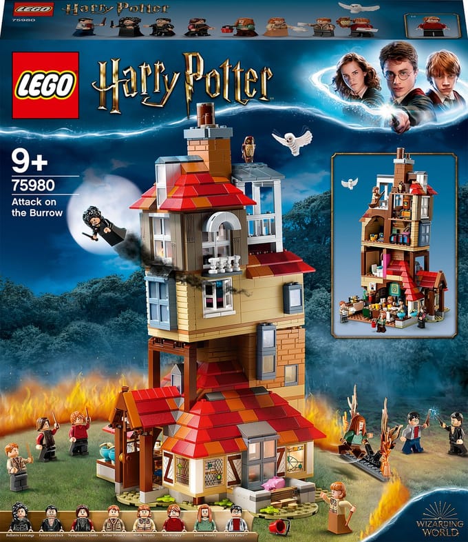 LEGO Harry Potter Aanval op Het Nest 75980 bouwset