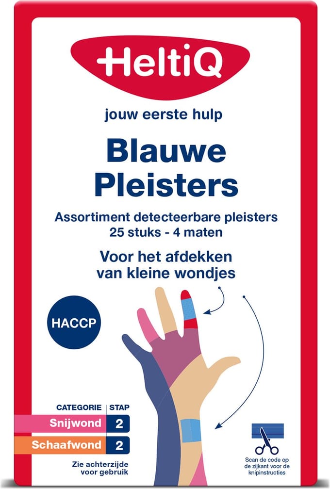 Heltiq Detecteerbare - 26 stuks - Pleisters