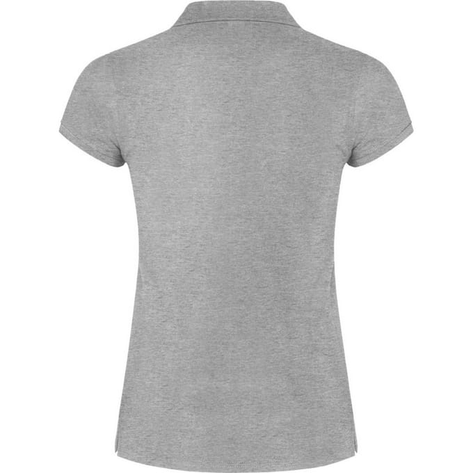 Roly Dames/Dames Ster Poloshirt (Heide Grijs)