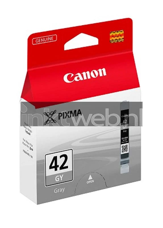 Canon CLI-42 / 6390B001 Grey - Inktpatroon Op kleurstof gebaseerd grijs