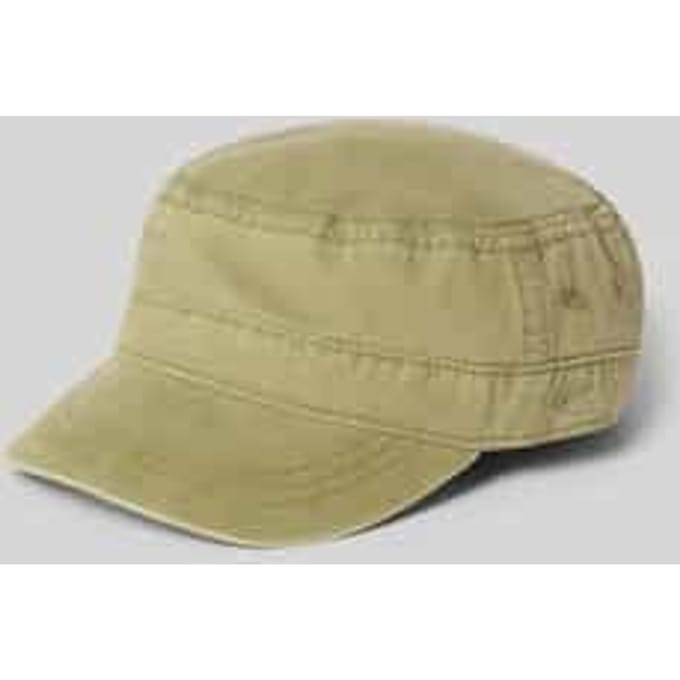 camel active Militaire pet van 100% katoen - Maat - Olijfgroenmenswear-OS