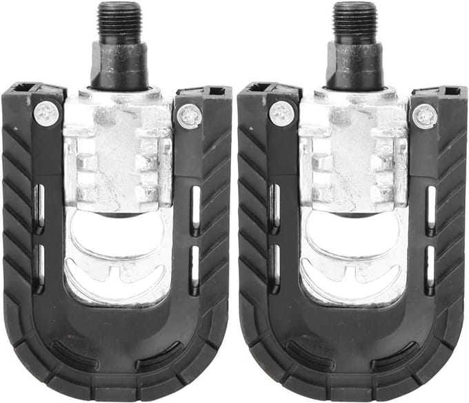 Opvouwbare Metalen Fietspedalen met Antislip en Reflectoren