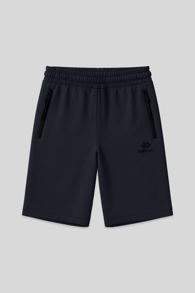 Heren Regular-fit Gebreide Sweatshorts