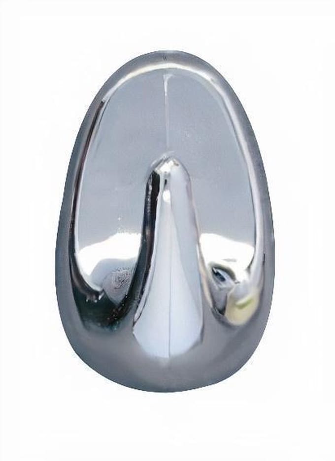 Wenko Wandhaken 2,5 X 4 Cm Abs Chroom 3 Stuks