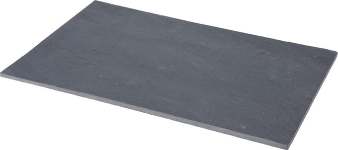 Serveerplank/ontbijt - leisteen - 30 x 20 cm - snijplank - keuken