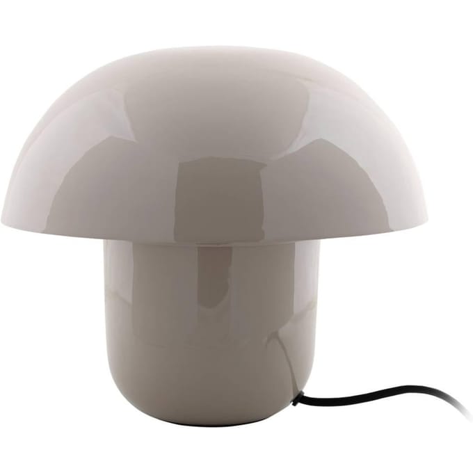 Leitmotiv Tafellamp Fat Mushroom - Grijs - 29x29x25cm - Scandinavisch
