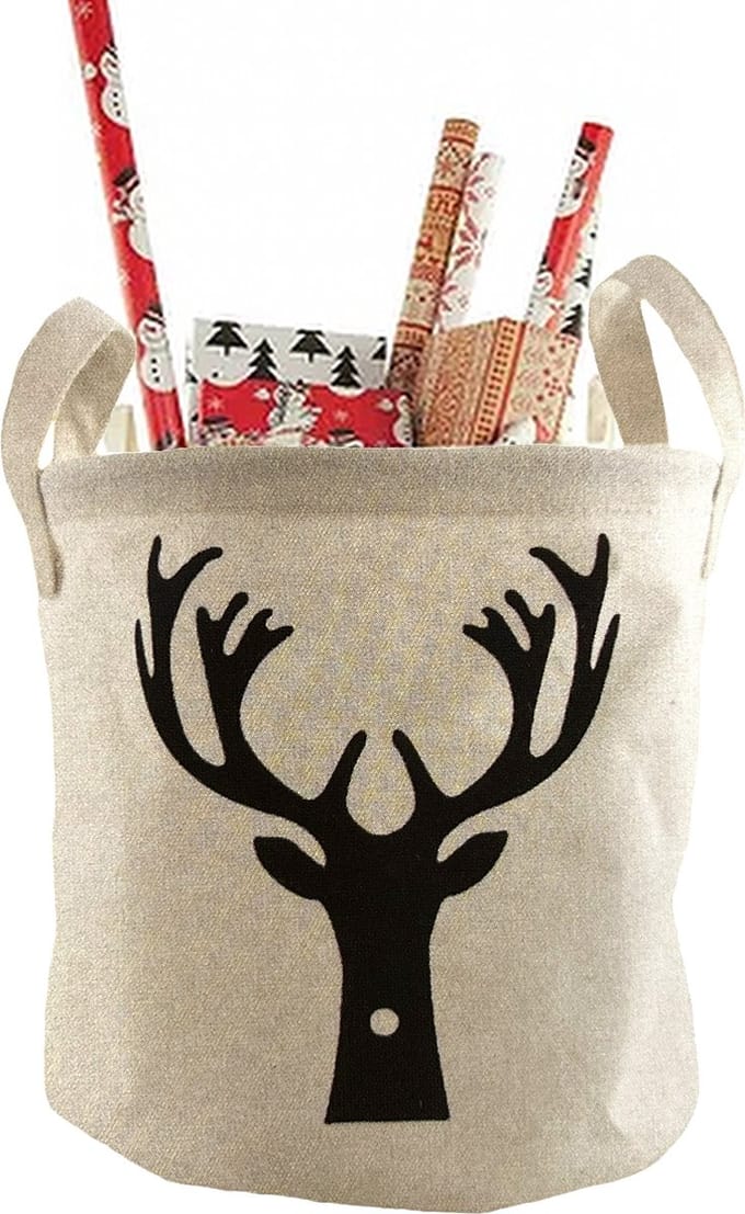 Kerst - Cadeauzak - Opberg Zak - Dia 40 X H50cm - 100% Polyester
