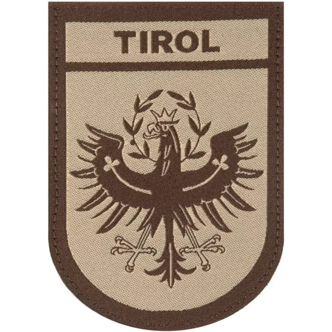Rubberen badge Clawgear Tirol Shield