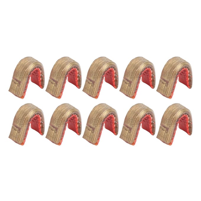 10 pièces Corde d'arc de tir à l'arc Nock Boucle de fixation en laiton Clip Accessoires de corde d'arc de chasse