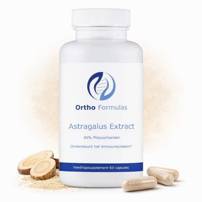 Astragalus Extract Supplement – Immuunsysteem Versterken & Vitaliteit Support – 500 mg – 60 Vegan Capsules