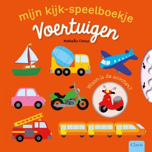 Voertuigen - Mijn Kijk- Speelboekje - Nathalie Choux