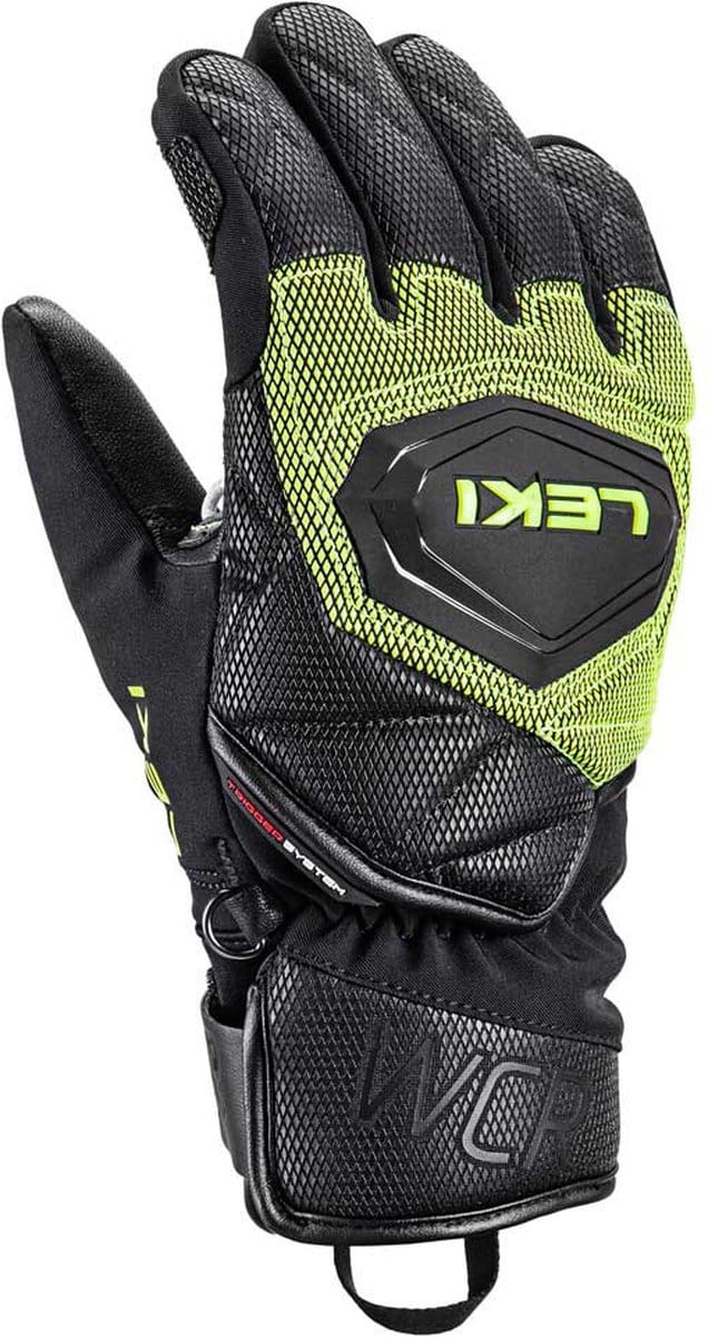Leki Alpino Wcr Coach 3d Junior Handschoenen Groen 14-15 Years Jongen