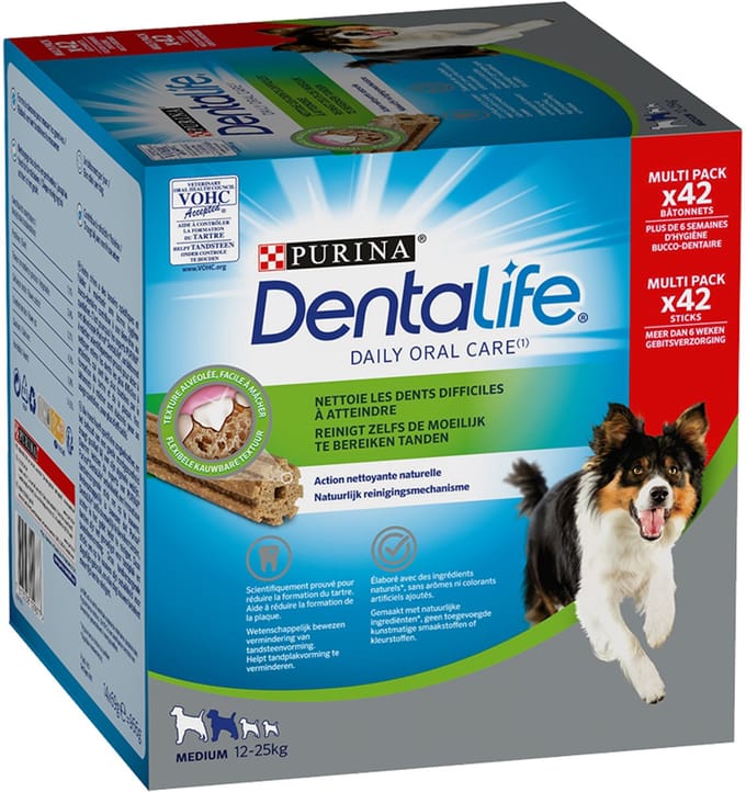 Purina Dentalife - Daily oral care medium - MEGA PACK (42 sticks)