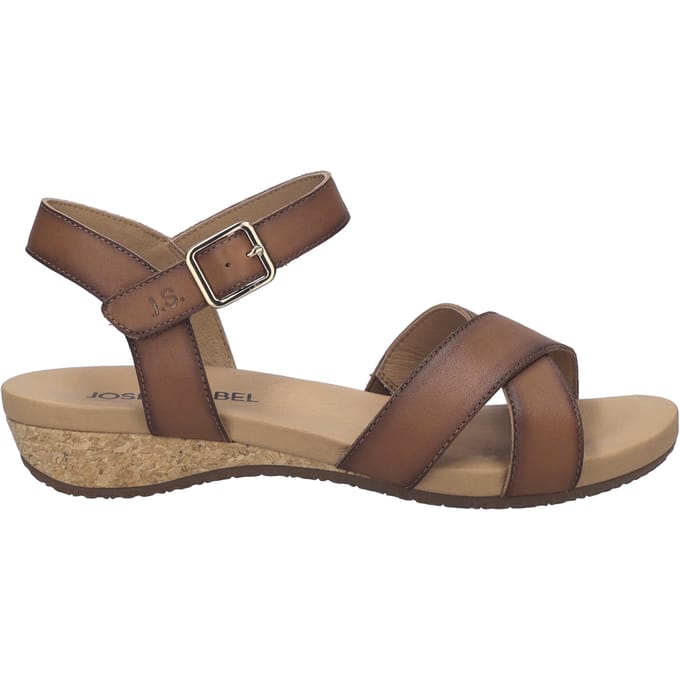 JOSEF SEIBEL Dames Sandaal Fleur 05 in beige