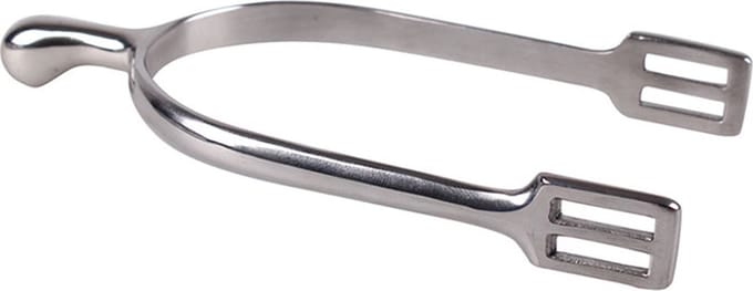 QHP Knopsporen RVS Zilver - 30 MM