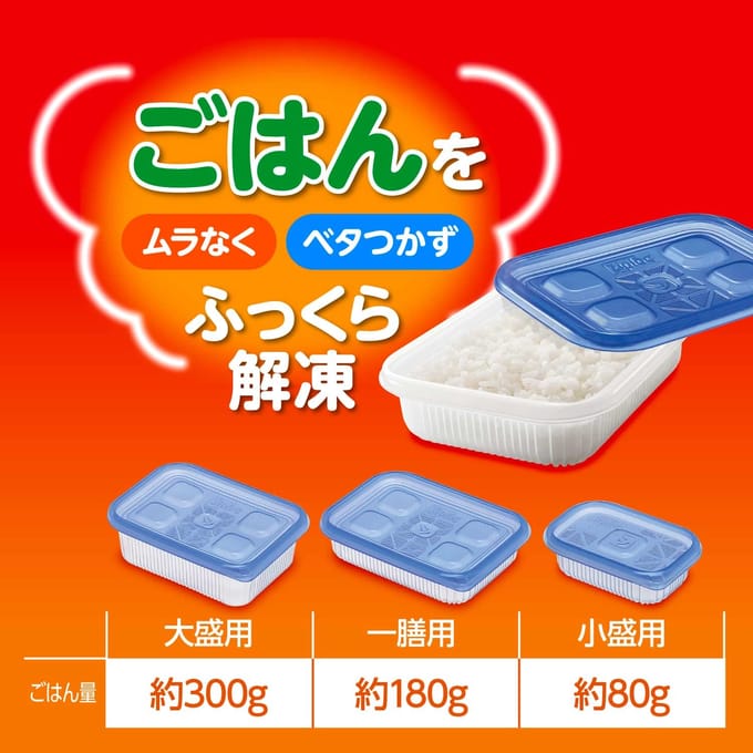 Ziploc Rijstcontainer Set van 12 Magnetronbestendig Bodem met Reliëf Herbruikbare Voedselbewaarboxen Asahi Kasei Japan Keuken gray
