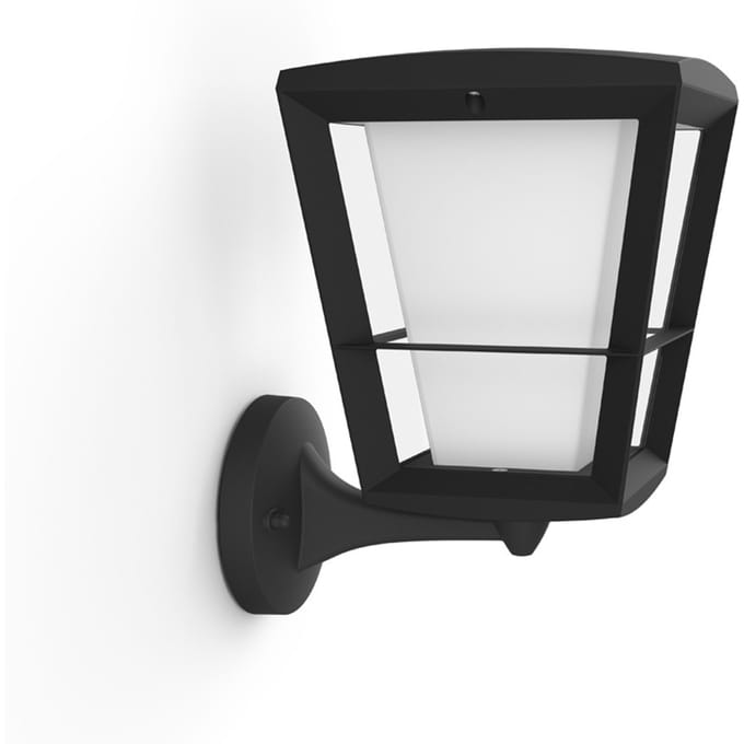 Philips Hue Econic Staande Led Muurlamp - Zwart