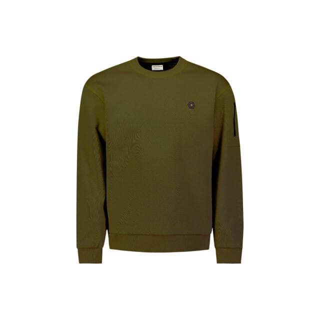 No Excess Heren sweater 33130857 152 moss
