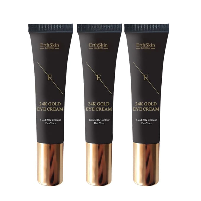 ErthSkin London ONDER OGENCRÈME 24K GOUD
