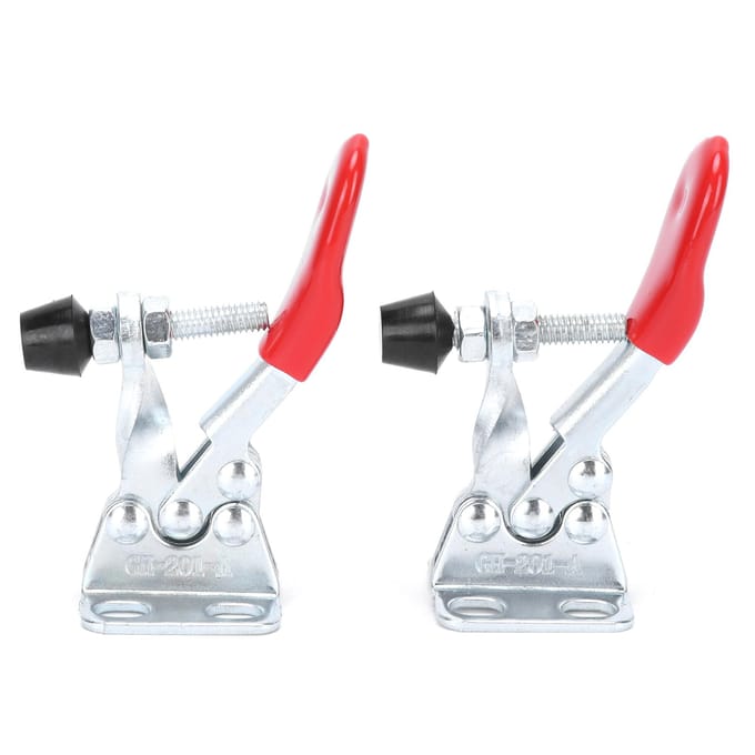 2Set Neerhouder Knevelklem LD GH?201?Een Klemmal 30kg Houdcapaciteit white