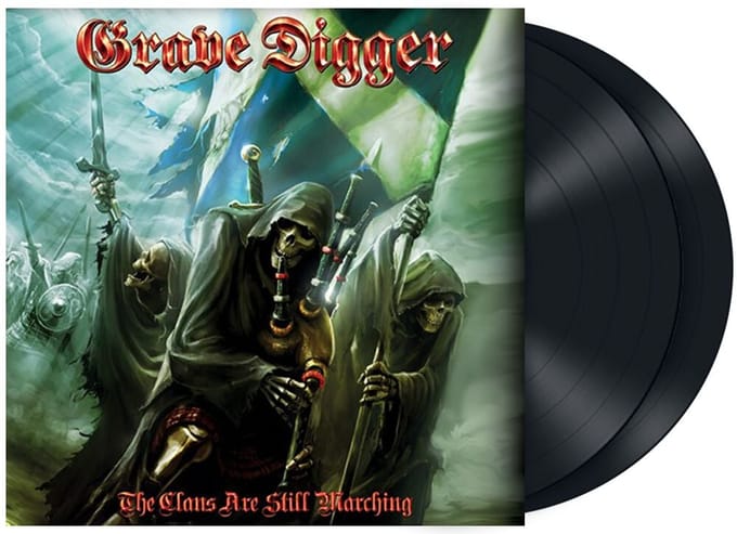 Grave Digger LP - The clans are still marching - voor Geen - zwart