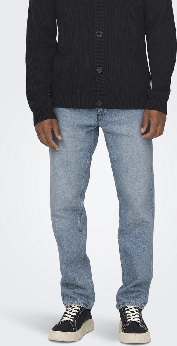 ONLY & SONS Regular fit ONSEDGE Mid rise Straight fit Jeans