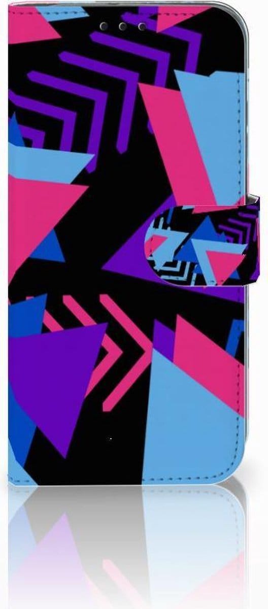 Honor 10 Lite Book Case Funky Triangle