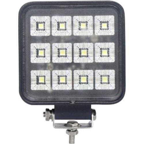 led werklamp met schakelaar 12x led 12w - werklamp - bouwlamp - ledlamp - werklicht - lamp