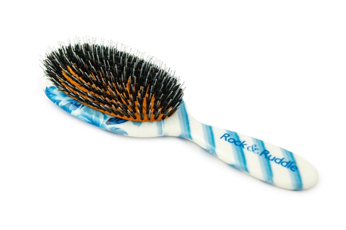 Rock & Ruddle Haarborstel English Blue Groot: 6,5 x 21 cm