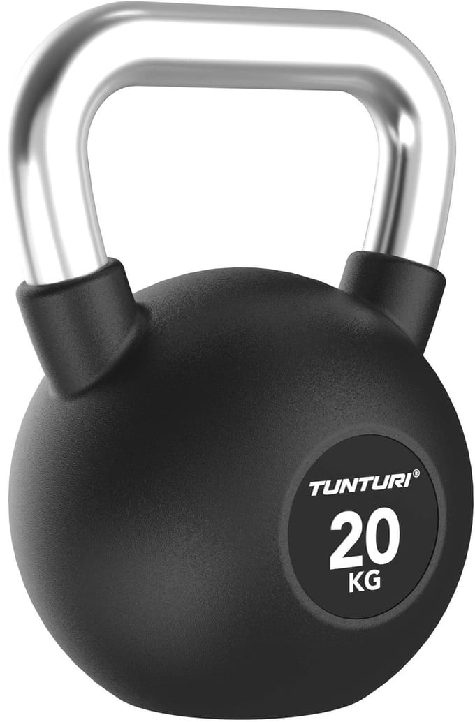 Tunturi Platinum Rubber Kettlebell - 20kg