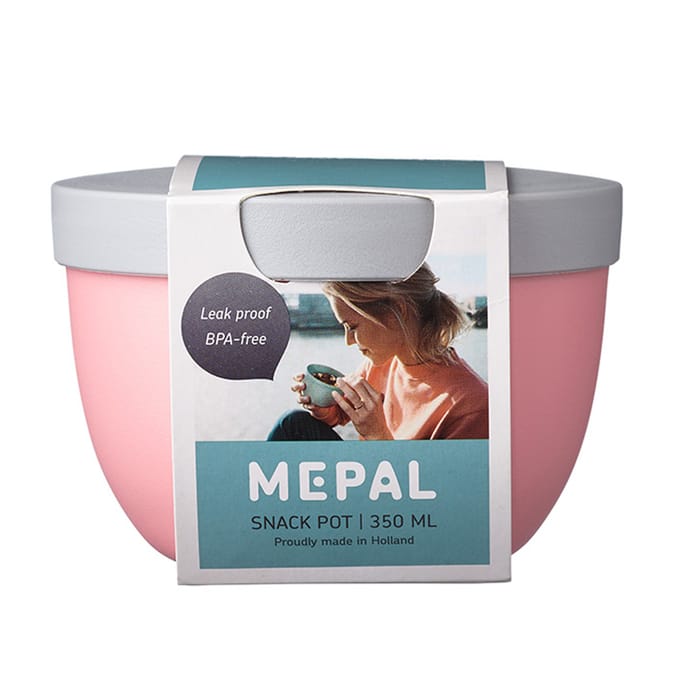 Mepal - Ellipse snackpot - 350 ml - Snackbox to go - Vivid mauve