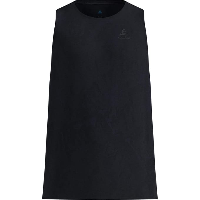 Odlo Zeroweight Engineered Chill-Tec Hardloopshirt Heren-zwart