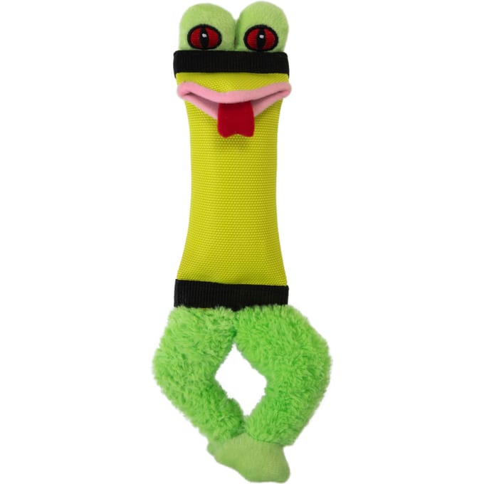 Hyper Pet Fire Hose Friends kikker - 1 stuk hondenspeeltje