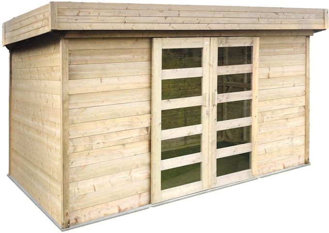 Solid Tuinhuis Superia Modern Stockholm - Geïmpregneerd - 363,2x245,2cm