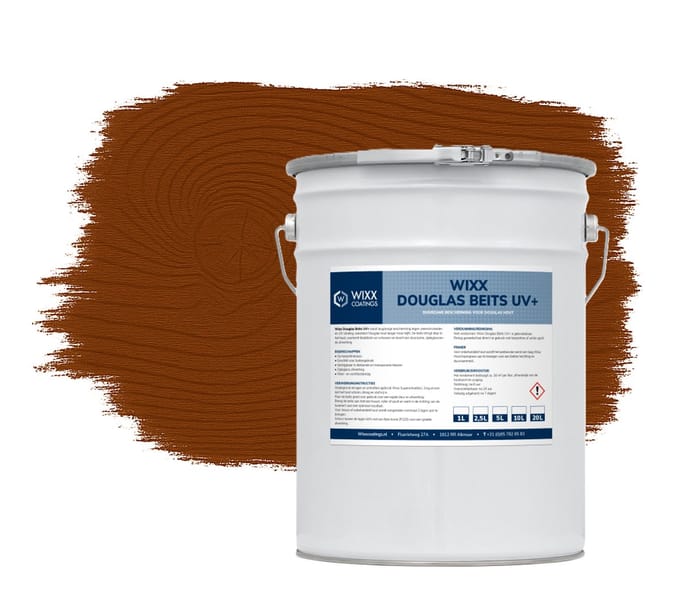 Wixx Douglasbeits UV+ - 20L - Teak
