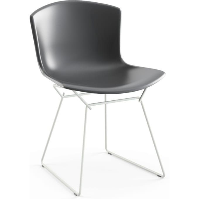 Knoll International - Bertoia Plastic Side Chair - grijs - wit - 4 - 6 Wochen