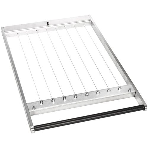 GGM Gastro Rahmen für doppel Pralinenschneider - Drahtabstand: 45mm Zilver