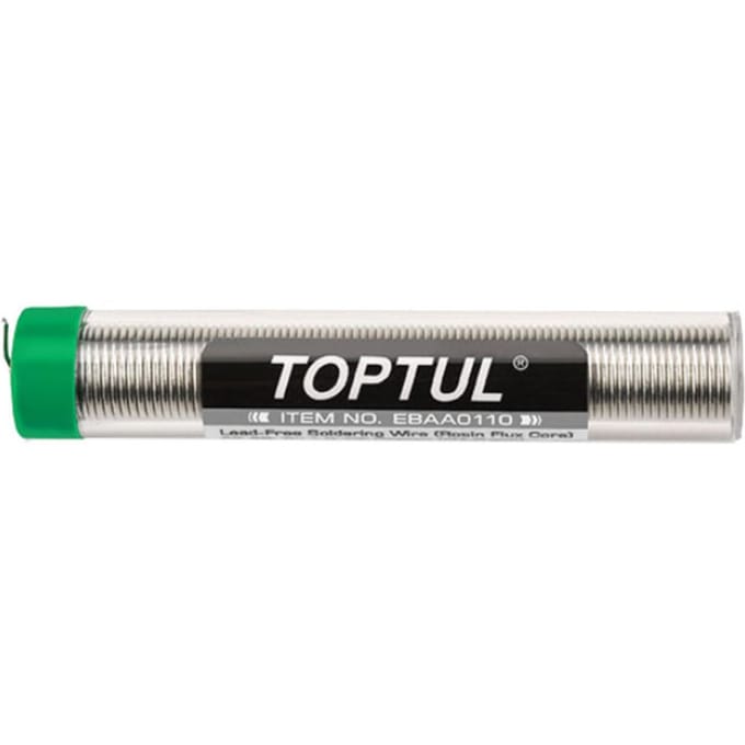 Loodvrije soldeerdraad (tin) 17 g TOPTUL EBAA0110