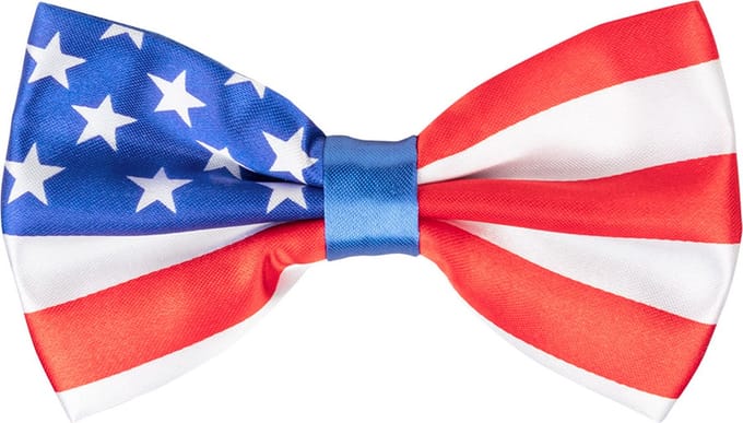 Boland - Vlinderstrik USA - Volwassenen - Mannen - - Amerika