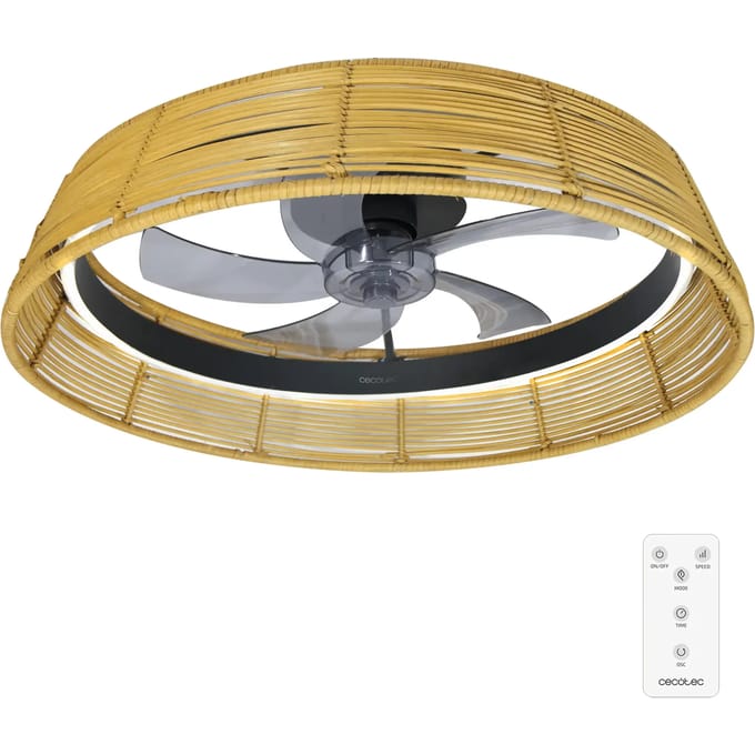 Ventilator Cecotec EnergySilence LampAero 600 Natural Design