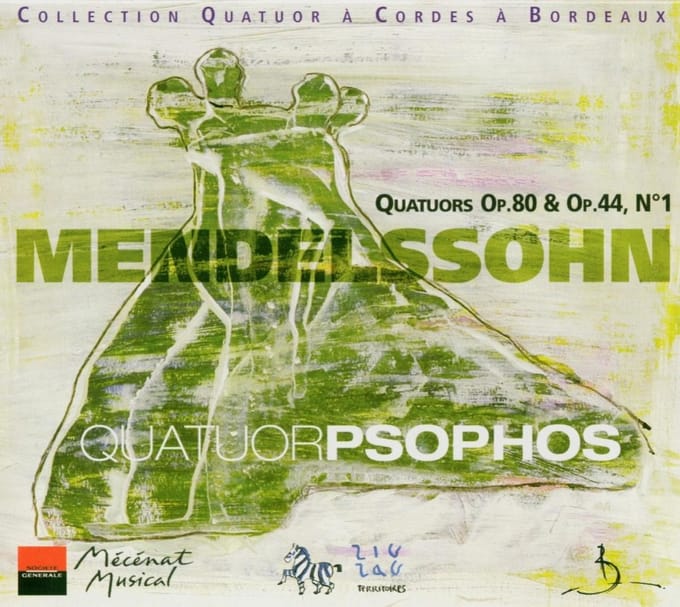 Quatuor Psophos - Mendelssohn: String Quartets Op.80, Op.44 (CD)