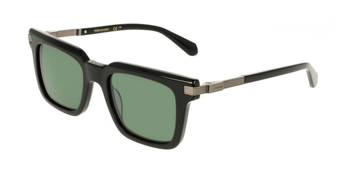 Ferragamo SF2103S Black 53/21/145 MAN Zonnebrillen