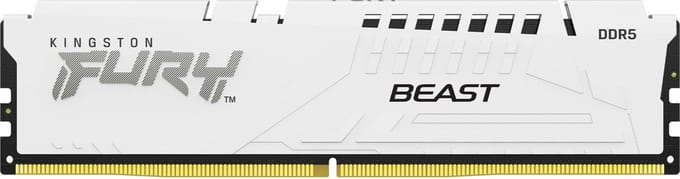 Kingston FURY Beast DDR5-5200 - 16GB - CL40 - Single Channel (1 pcs) - Intel XMP - Wit