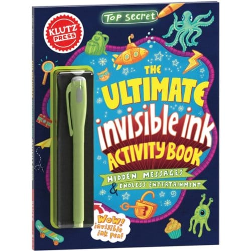 Top Secret: The Ultimate Invisible Ink Activity Book (Klutz Activity Book) - Klutz Press