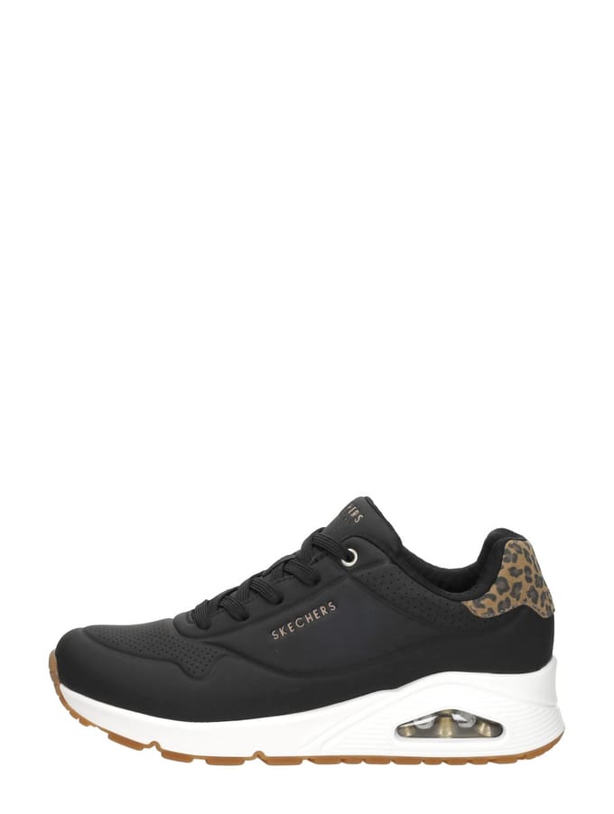 Skechers UNO-JUNGLE NITE Dames Sneakers - Zwart / Multi