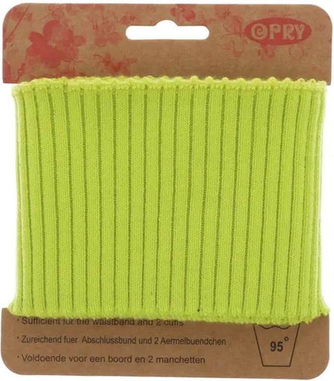 Boord- en manchetten elastiek 70 mm / 1,1 m (kleur 10)