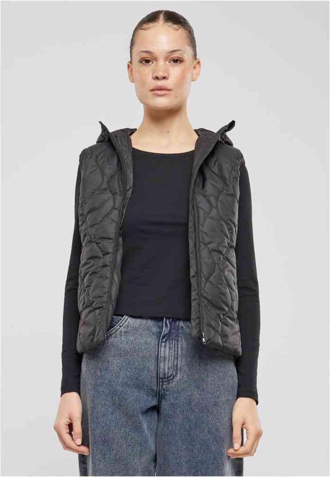 Urban Classics - Super Light Puffer Mouwloos jacket - 4XL - Zwart