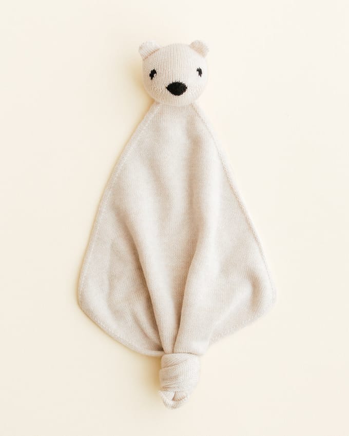 HVID knuffeldoekje Teddy tokki cream