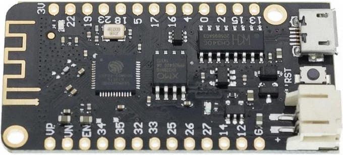 OTRONICÂ® Wemos Lite V1 ESP32 | WiFi | Bluetooth | Arduino IDE | Ingebouwde Lithium batterijlader